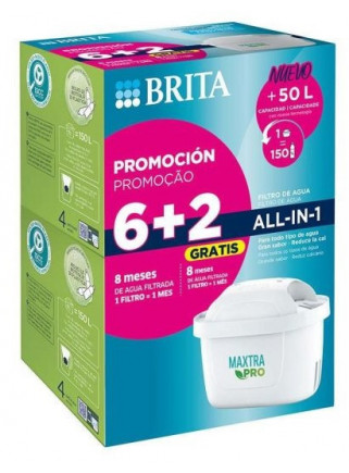 Sotel  Brita MAXTRA PRO ALL-IN-1 Filtro para sistema de filtración de agua  6 pieza(s)